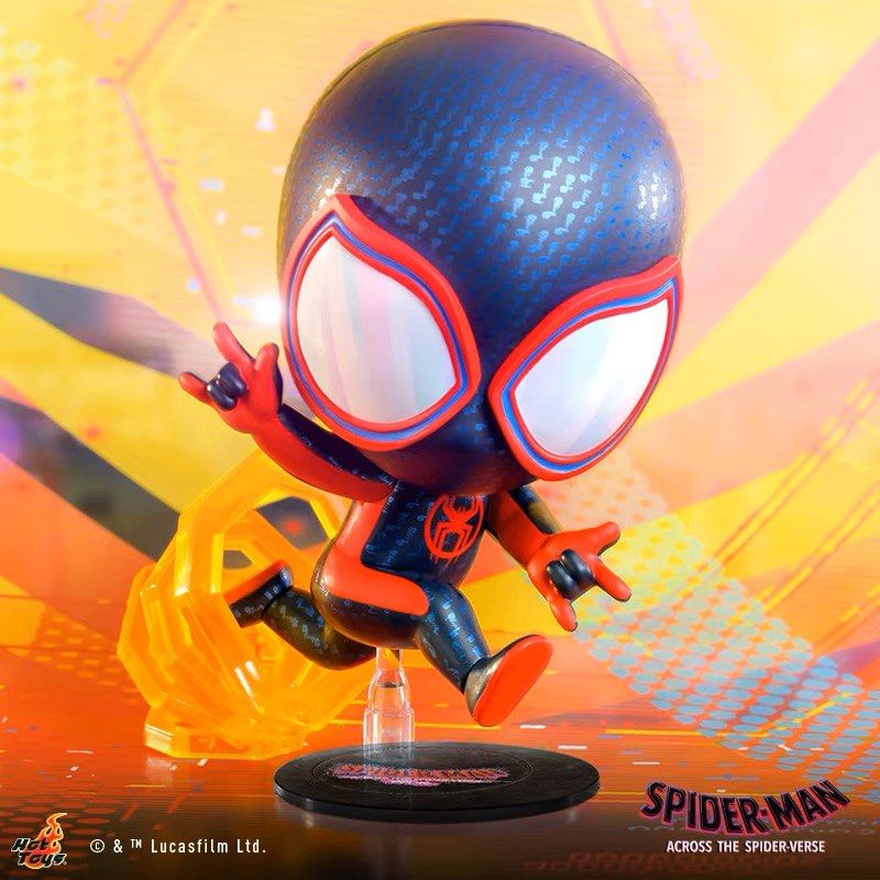 Hot Toys Debuts Spider Man Across The Spider Verse Cosbaby S Miles Morals Spider Man 2099