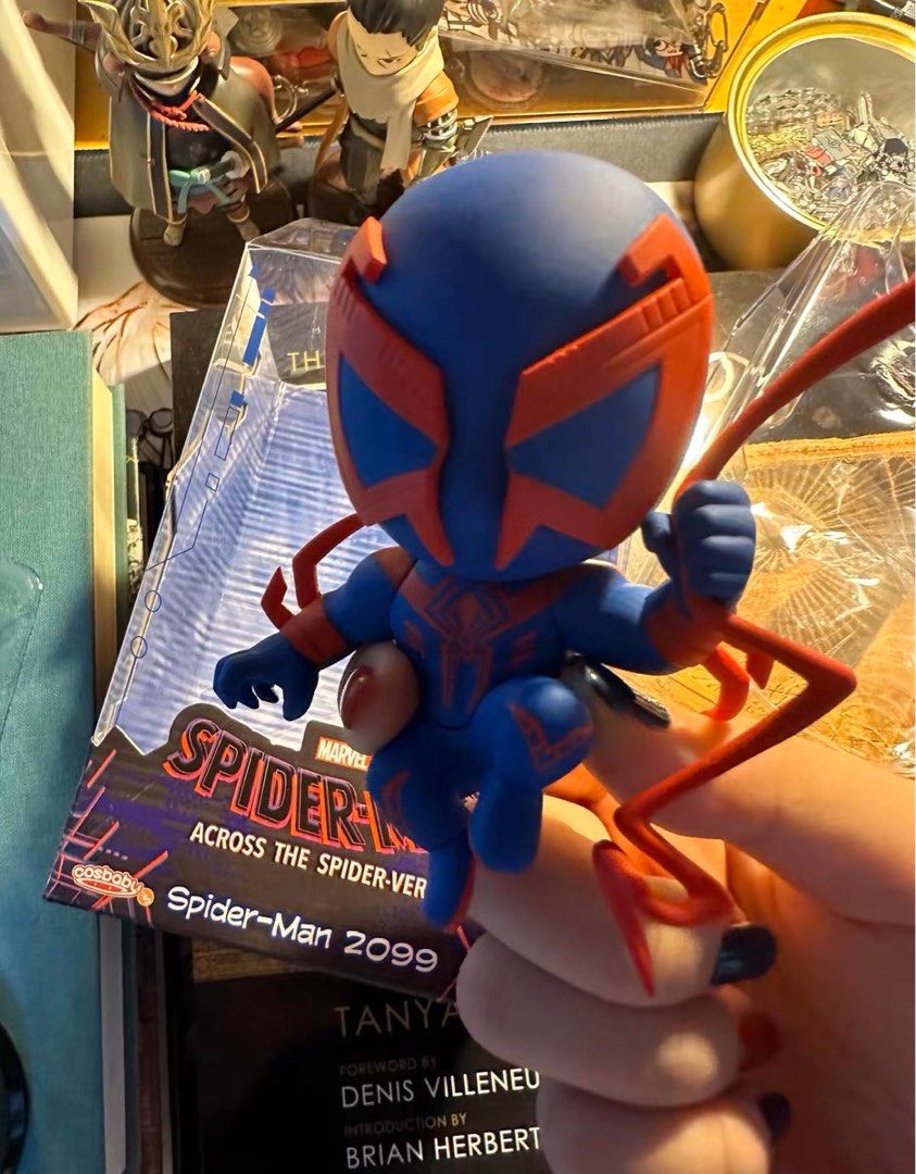 Hot Toys Debuts Spider Man Across The Spider Verse Cosbaby S Miles Morals Spider Man
