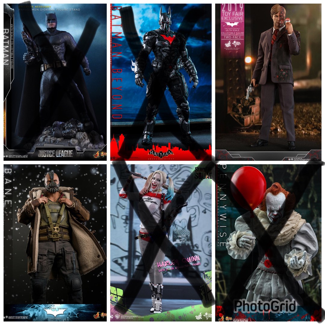 Hottoys hot toys batman bane two face beyond 興趣及遊戲 玩具 遊戲類 Carousell