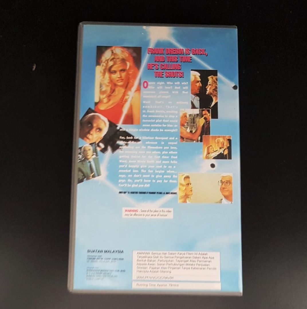 Rare Collectibles Naked Gun The Final Insult Leslie Nielsen O