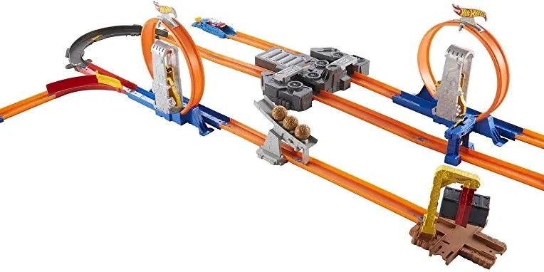 Hot Wheels Bgx Track Builder Total Turbo Takeover Track Set Hobbies Toys Toys Games On