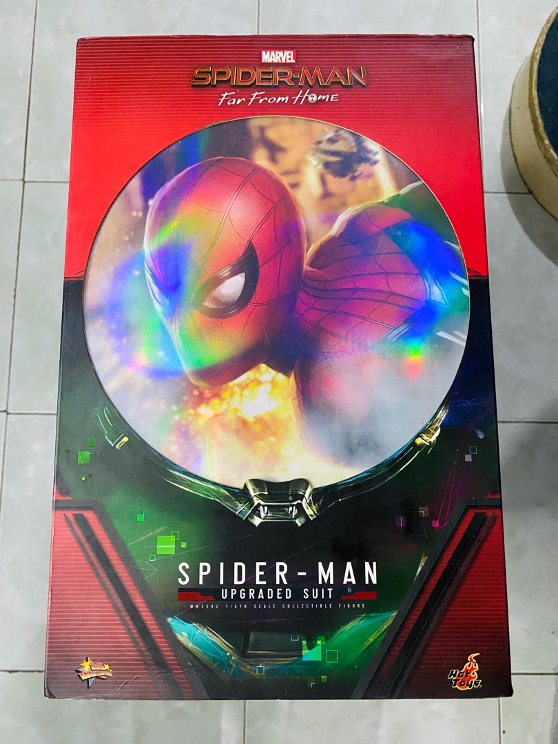 Hot Toys Spiderman Upgraded Suit On Carousell