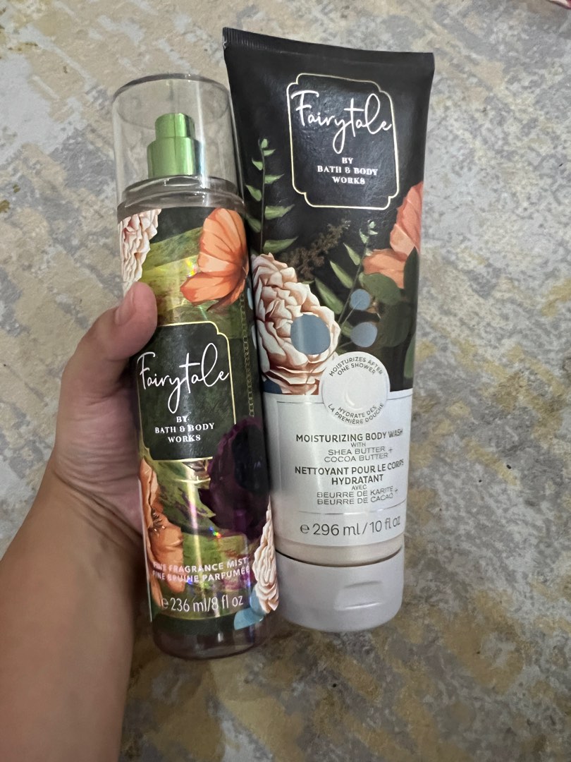 Bbw Fairytale Body Mist Body Wash Set Kesehatan Kecantikan Kulit