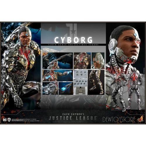 Hot Toys TMS Zack Snyders Justice League Th Scale Cyborg Collectible Figure Hobbies