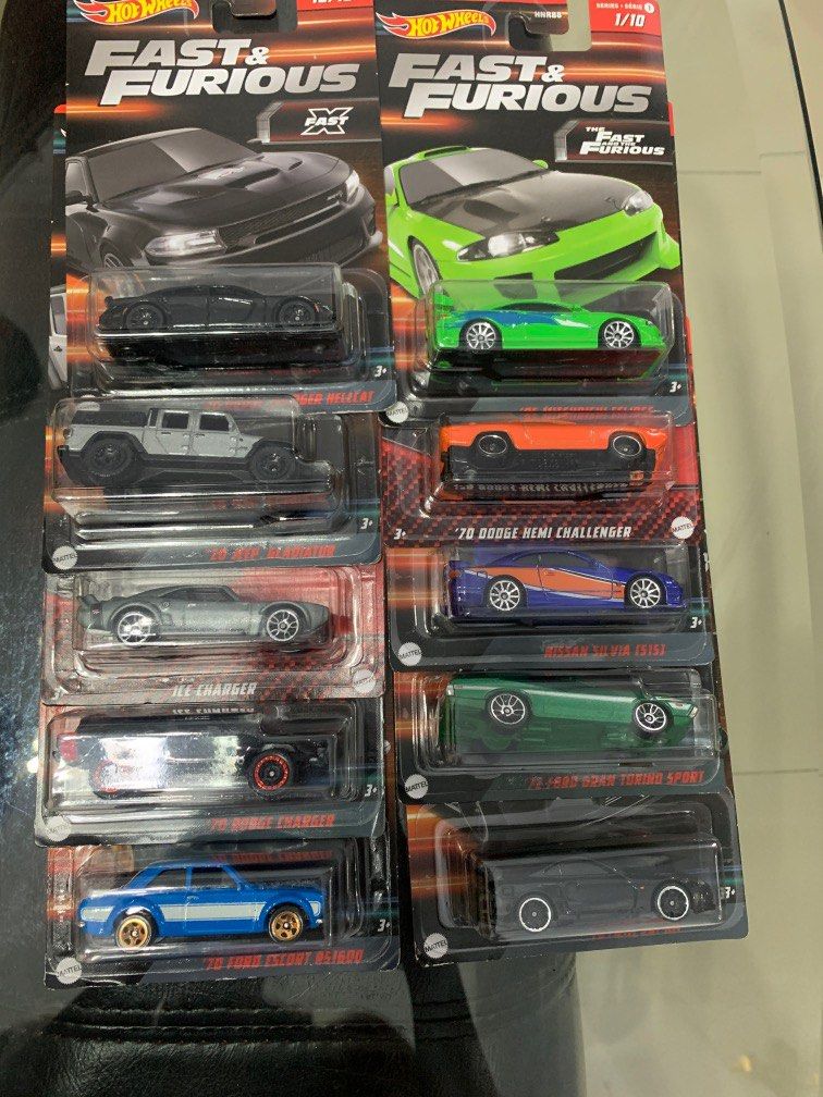 Hot Wheels Fast Furious Full Set Wave Toys Collectibles Mainan Di Carousell