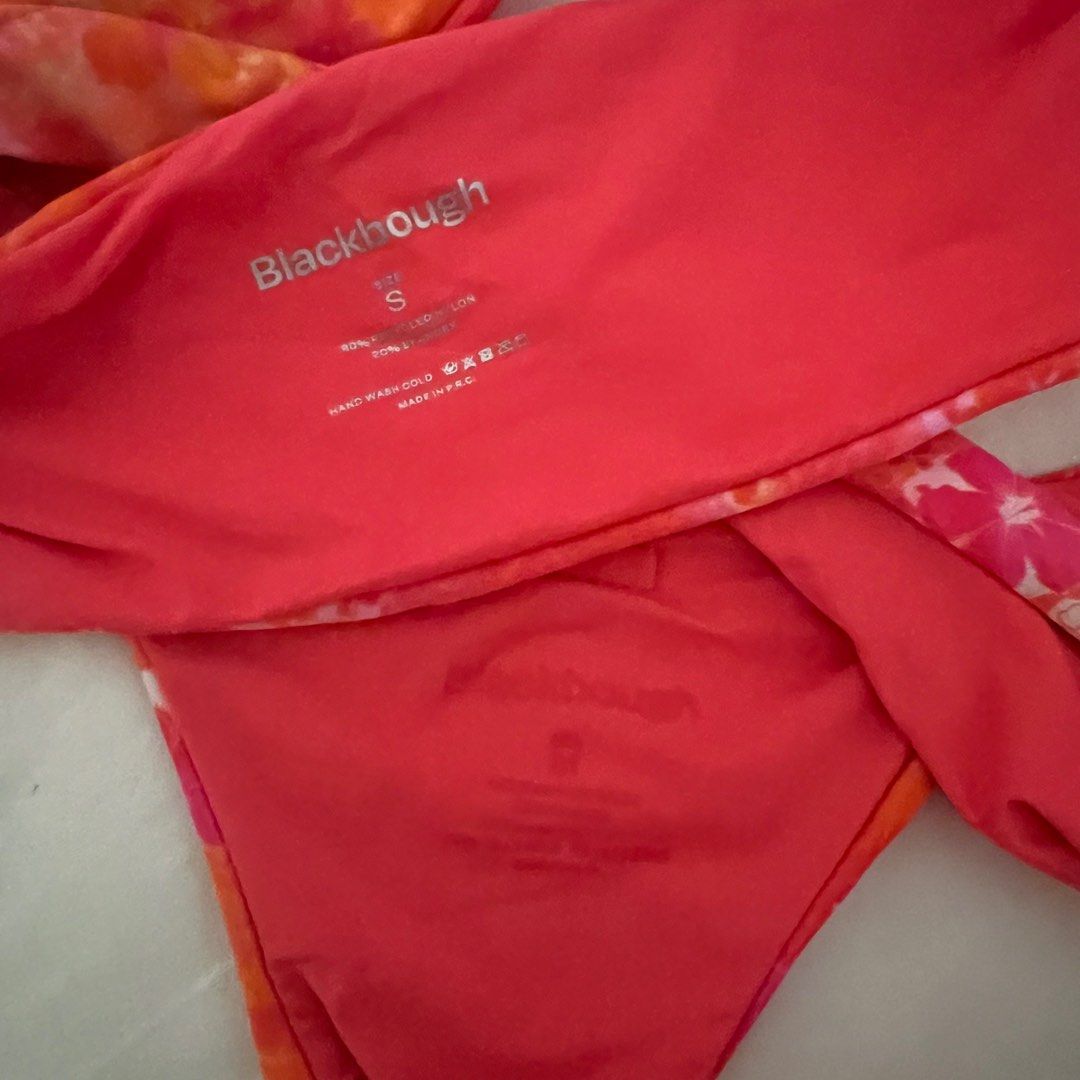 Blackbough Tropicana Floral Palmo Bandeau Full Bikini Set U P