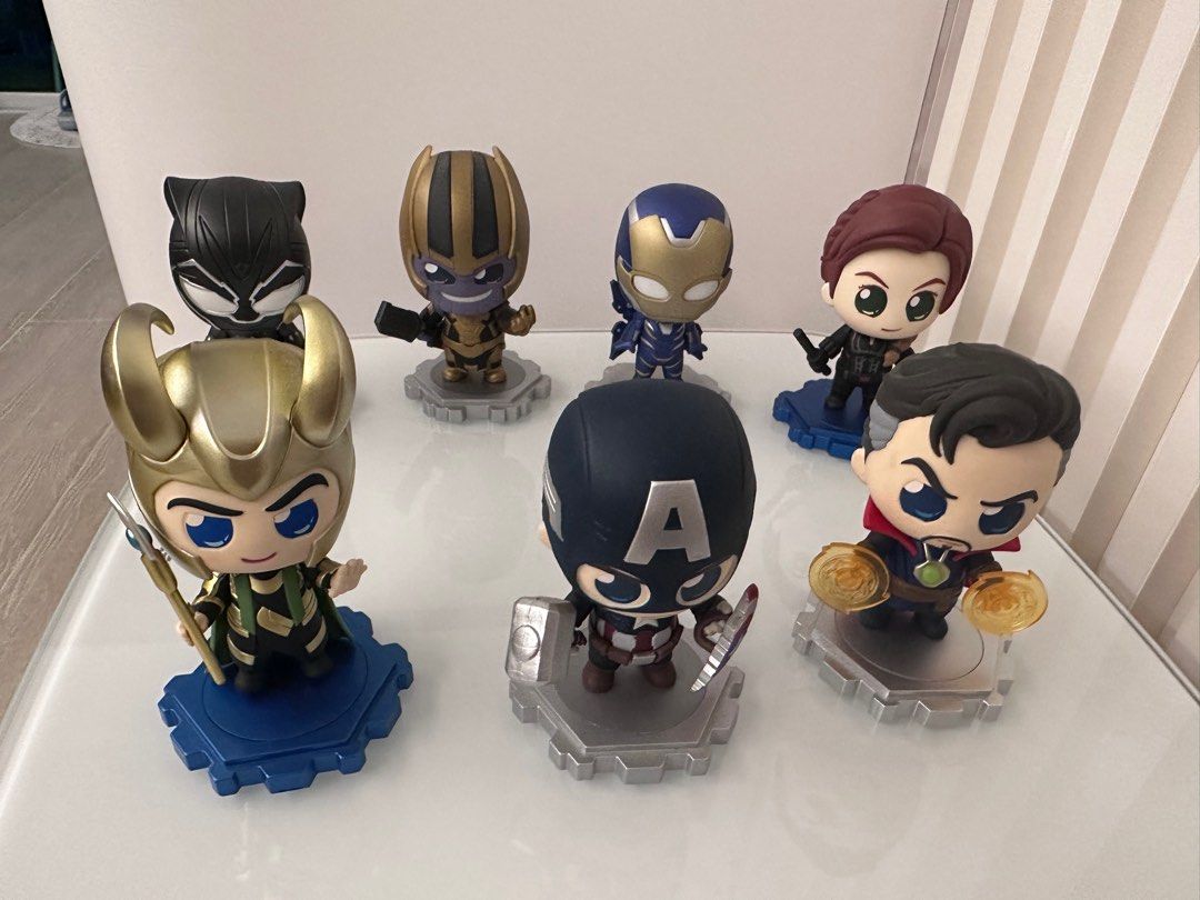 Hot Toys Cosbi 盲盒 Marvel 珍藏迷你版模型 奇異博士 美國隊長 etc 興趣及遊戲 玩具 遊戲類 Carousell