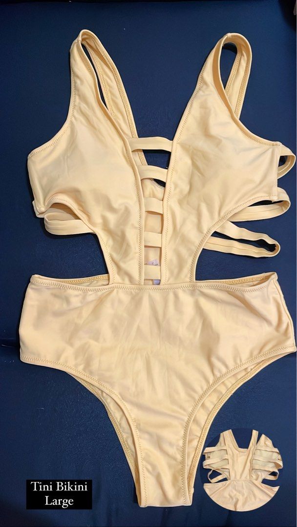Tini Bikini One Piece Swimsuit On Carousell