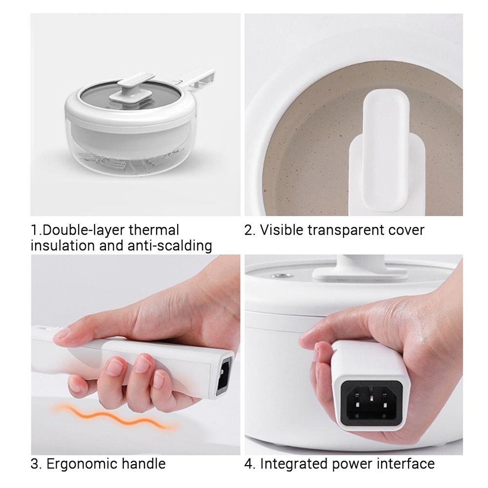 1 5L Cooker Multicooker Portable Non Sticky Hot Pot TV Home Appliances Kitchen Appliances