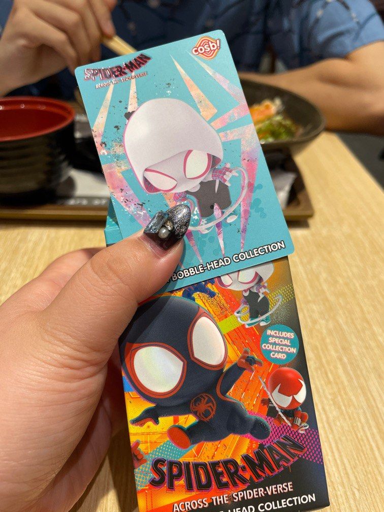 Bnib Popmart Hot Toys Cosbi Spider Man Across The Spider Verse Bobble Head Collection Gwen Stacy