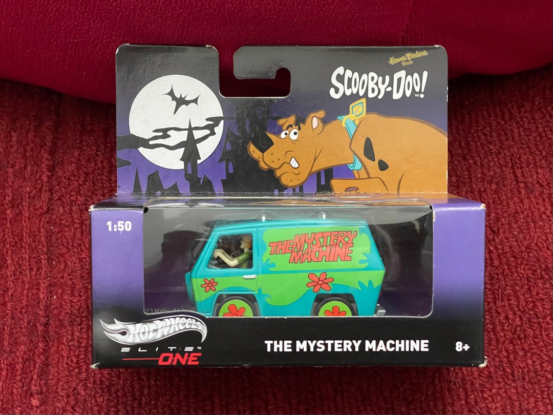 Hot Wheels Elite One The Mystery Machine Scooby Doo Scale 1 50 Hobbies Toys Toys Games