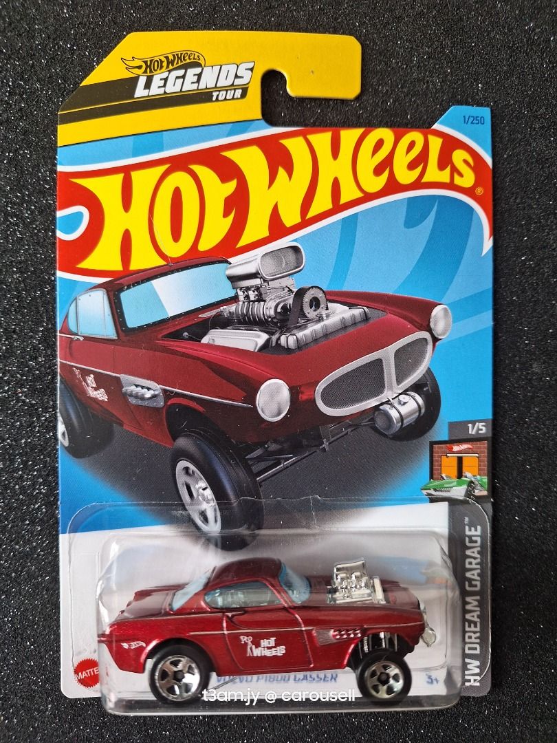 Hot Wheels Volvo P Gasser Legends Tour Maroon Hobbies Toys Toys Games On Carousell