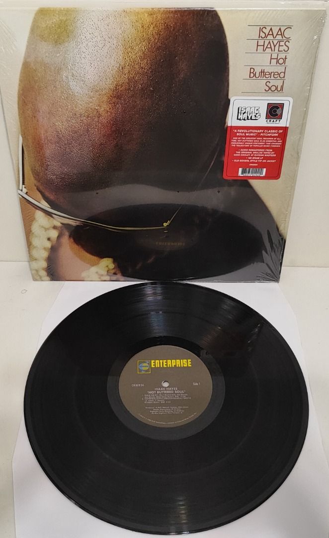 Isaac Hayes Hot Buttered Soul Craft Reissue G Hobbies Toys Music Media Vinyls On