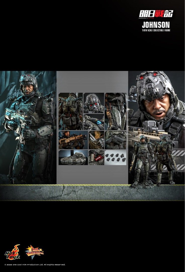 訂單 張 Hottoys MMS WARRIORS OF FUTURE 明日戰機 Johnson 劉青雲 Figure Hot toys 玩具狂熱 興趣及遊戲 玩具 遊戲
