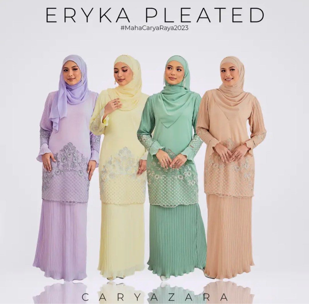 Carya Zara Baju Kurung Nude Women S Fashion Muslimah Fashion Baju