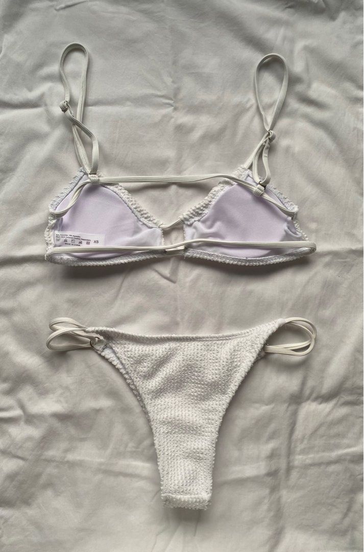 Bnip Shein White Bikini Women S Fashion Swimwear Bikinis Swimsuits