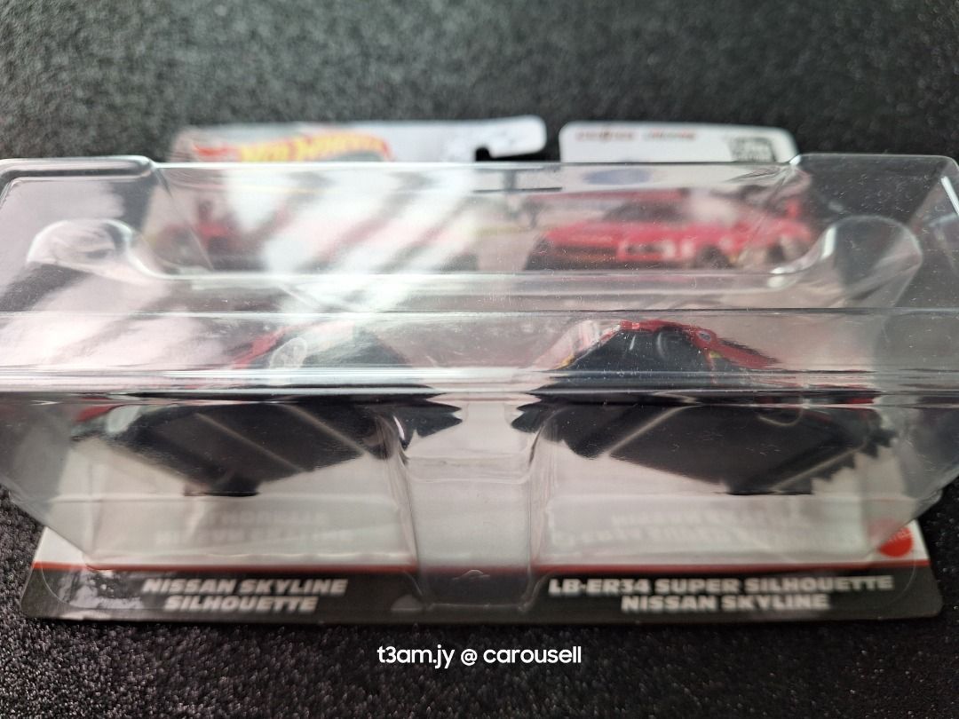 Hot Wheels Nissan Skyline Silhouette R And LB ER Super Silhouette Nissan Skyline R Pack