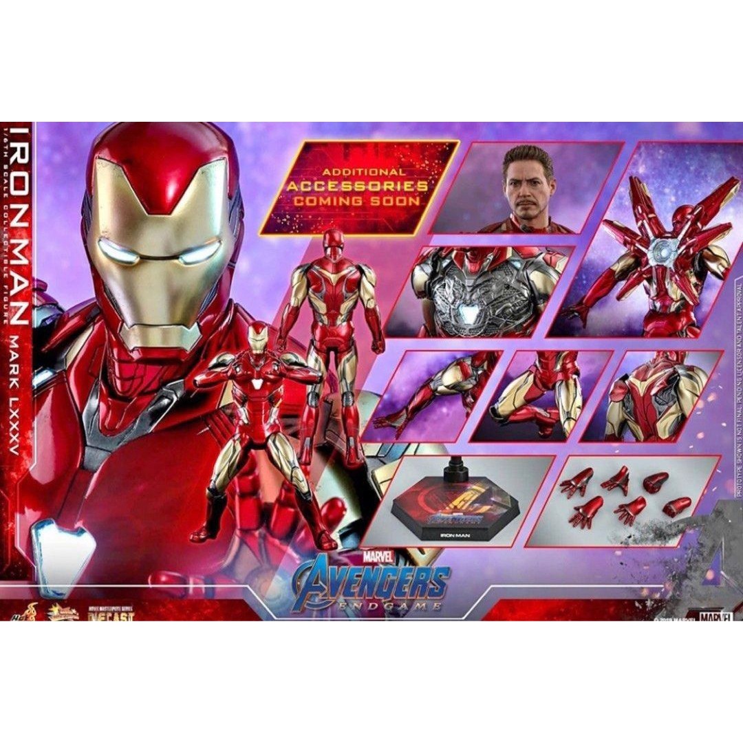Hot Toys MMS528D30 復仇者聯盟 終局之戰 Avengers Endgame Diecast Iron Man Mark LX 鋼鐵人 hottoys Ironman mark
