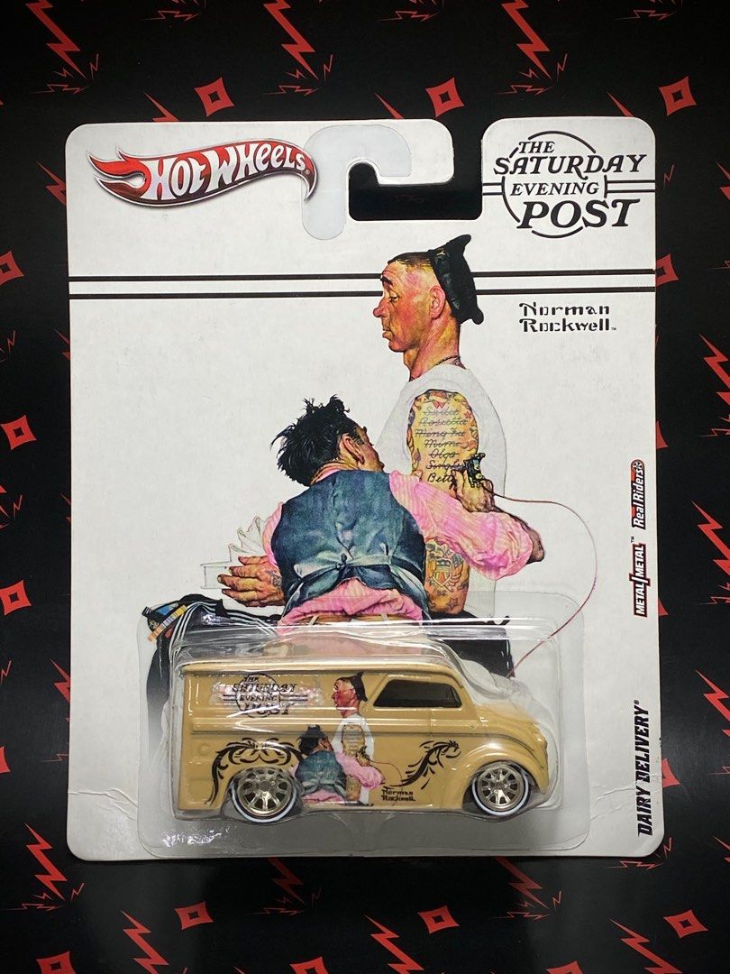Hot Wheels Dairy Delivery The Muppets Fozzie Bear Disney Hotwheels The Saturday Evening Post