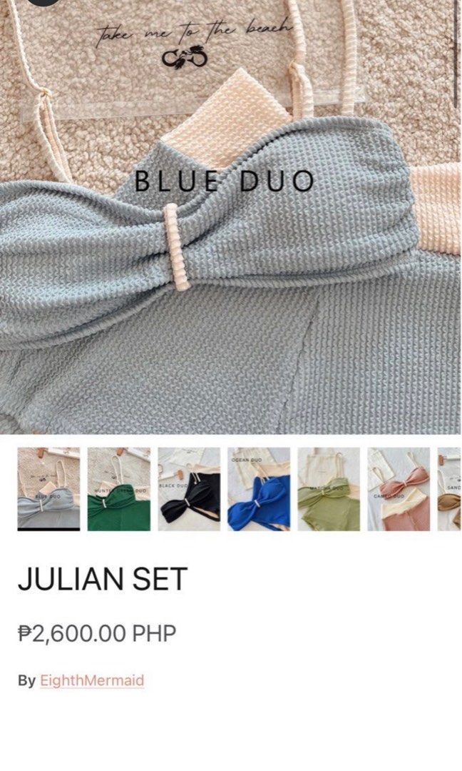 Eight Mermaid Bikini Julian Set On Carousell