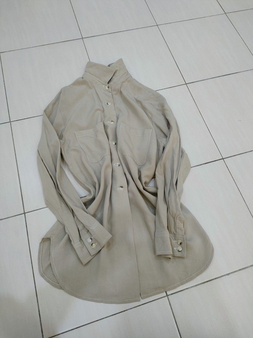 Kemeja Nude Women S Fashion Tops Blouses On Carousell
