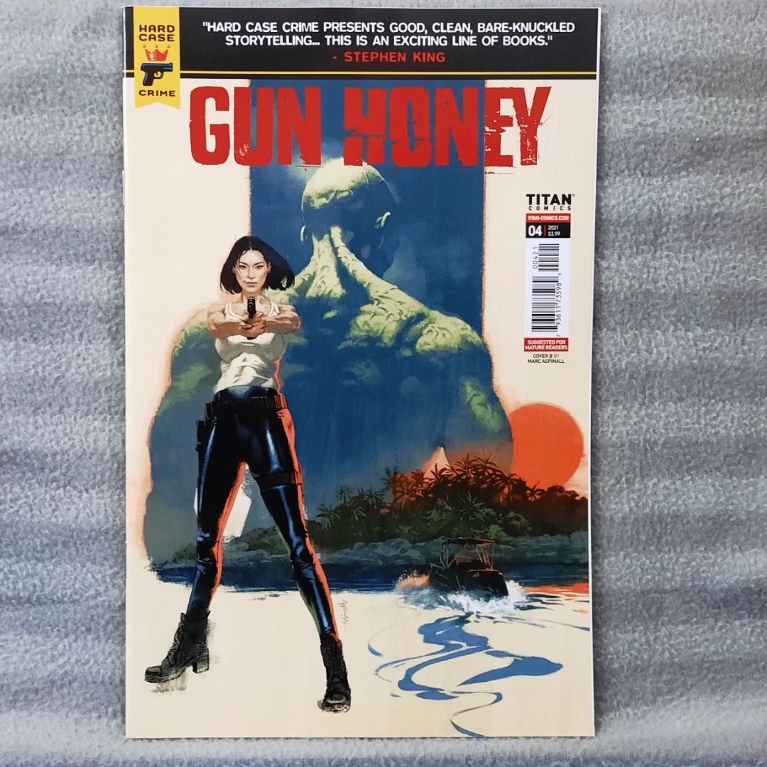 Gun Honey Marc Aspinall Variant Titan Comics I P Mature Readers