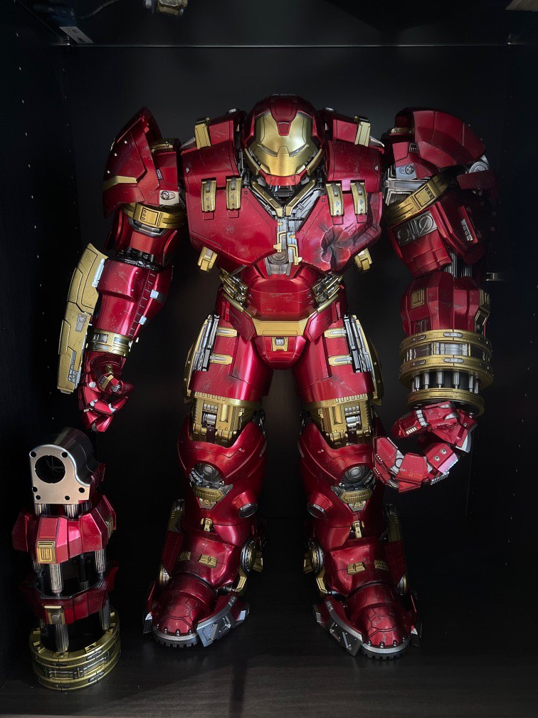 Hot Toys Iron Man Hulkbuster Deluxe Full Set Hobbies Toys Toys Games On Carousell