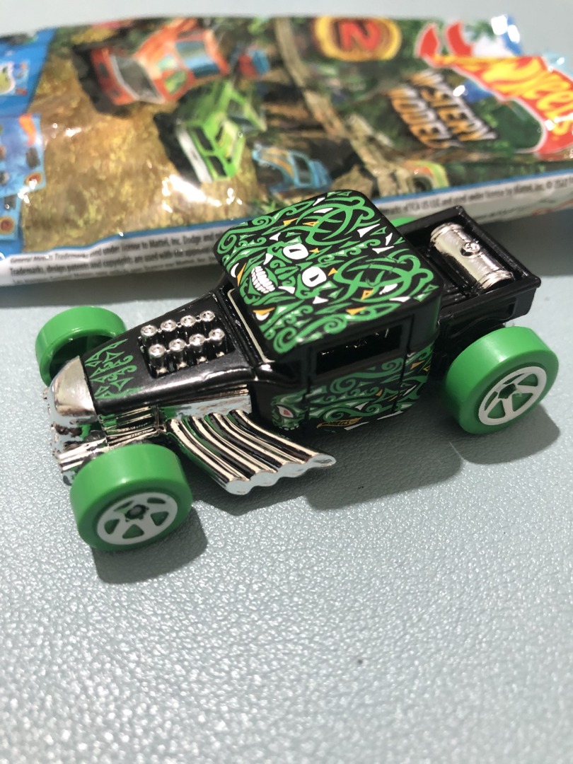 Hot Wheels 2023 Mystery Models Series 2 Bone Shaker Mystery Pack Highly Sought After Hobbies