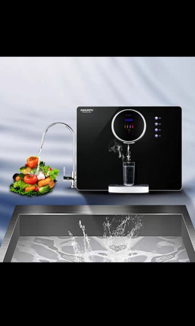 Touch Screen Instant Hot Water Dispenser With Dual Water Output Tv Home Appliances Kitchen