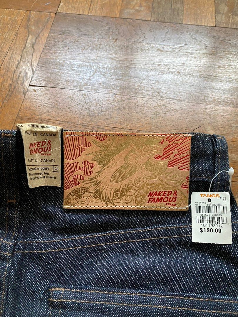 Naked Famous Chinese New Year Fire Rooster Jeans Men S