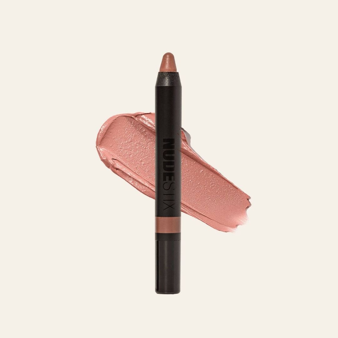 NUDESTIX Intense Matte Lip Cheek Pencil Sunkissed Nude Beauty