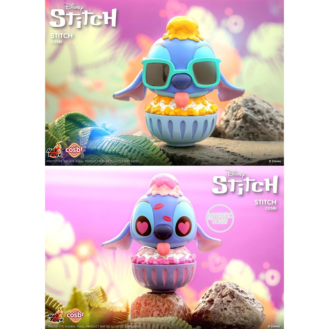 PO Hot Toys Stitch Embraces The Summer Weather Blind Box 8 Boxes Hobbies Toys Toys