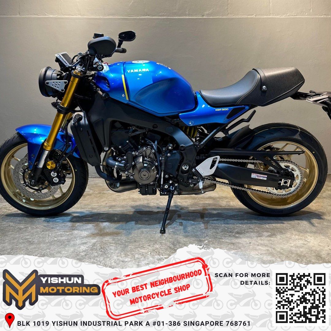 YAMAHA XSR900 NEW YAMAHA XSR 900 AGENT UNIT CLASS 2 NAKED BIKE