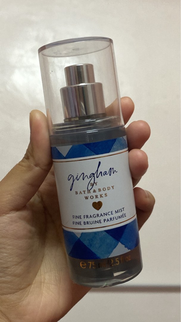 Bbw Body Mist Gingham Beauty Personal Care Fragrance Deodorants