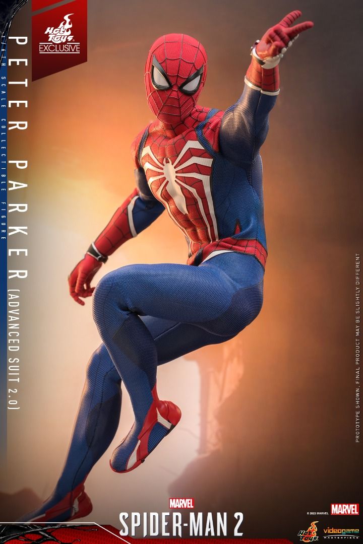 Hot Toys Peter Parker Advanced Suit Th Scale Hobbies Toys Toys Games On Carousell