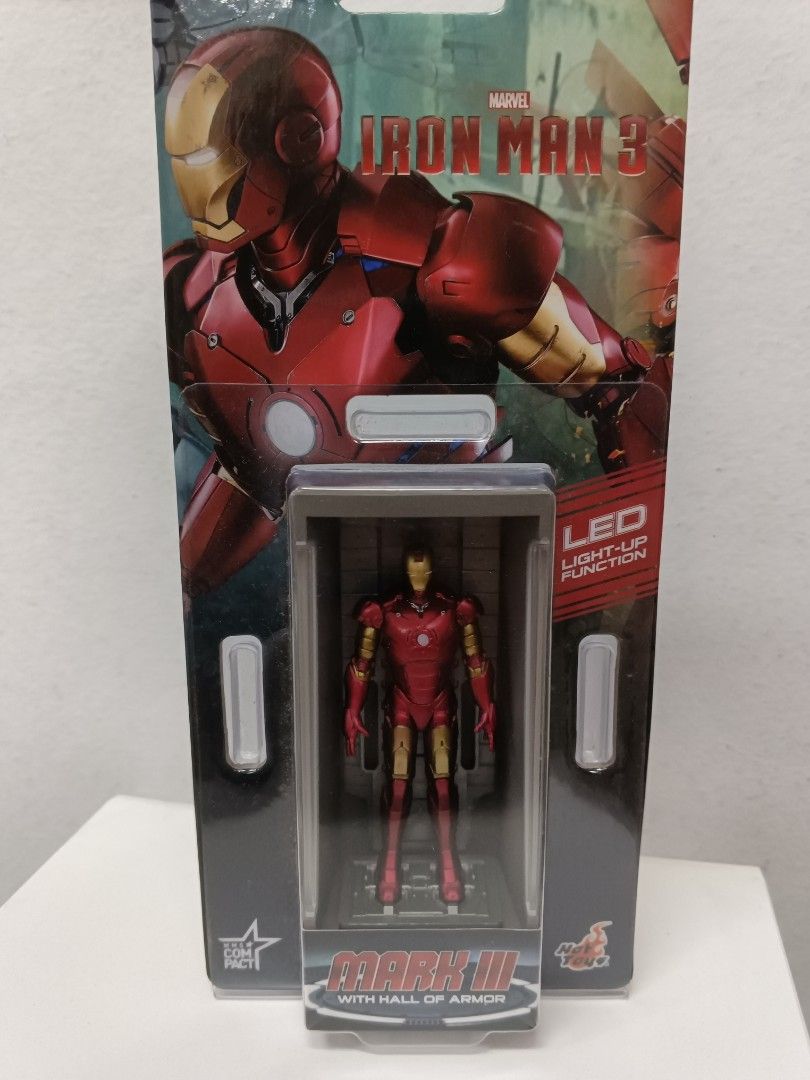 Hot Toys Stand MMSC005 11 Dustproof Box Display Case Hall Armor Fit Iron Man 3 On Carousell