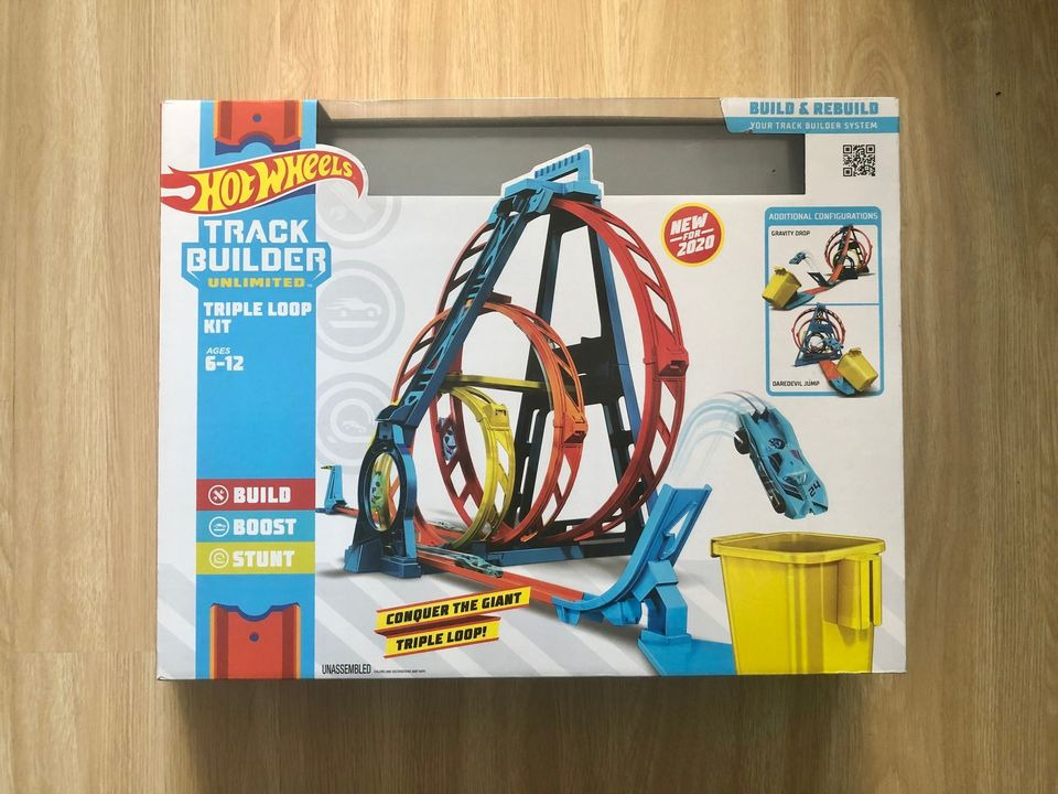 Hot Wheels Triple Loop Kit Track Builder Unlimited On Carousell