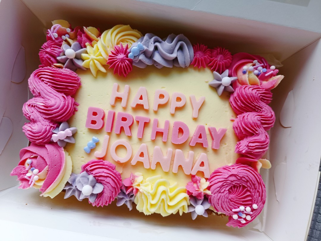 Birthday Cake Food Drinks Homemade Bakes On Carousell