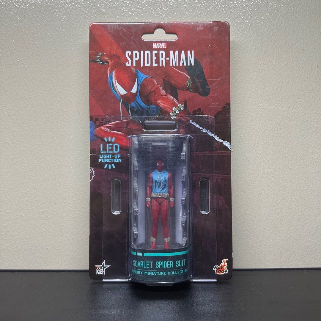 Hot Toys Spiderman Miniature Hall Of Armor On Carousell