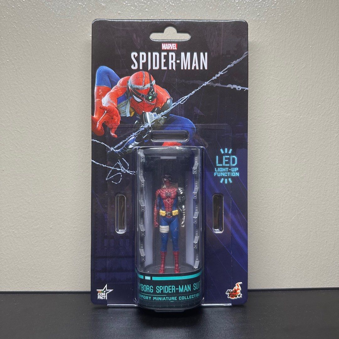 Hot Toys Spiderman Miniature Hall Of Armor On Carousell