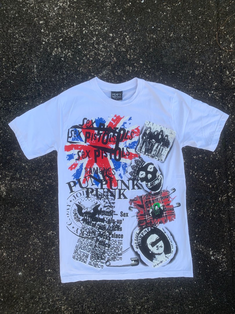 Kaos Band Heavy Metal Monster Of Rock Sex Pistols Ramones Misfits