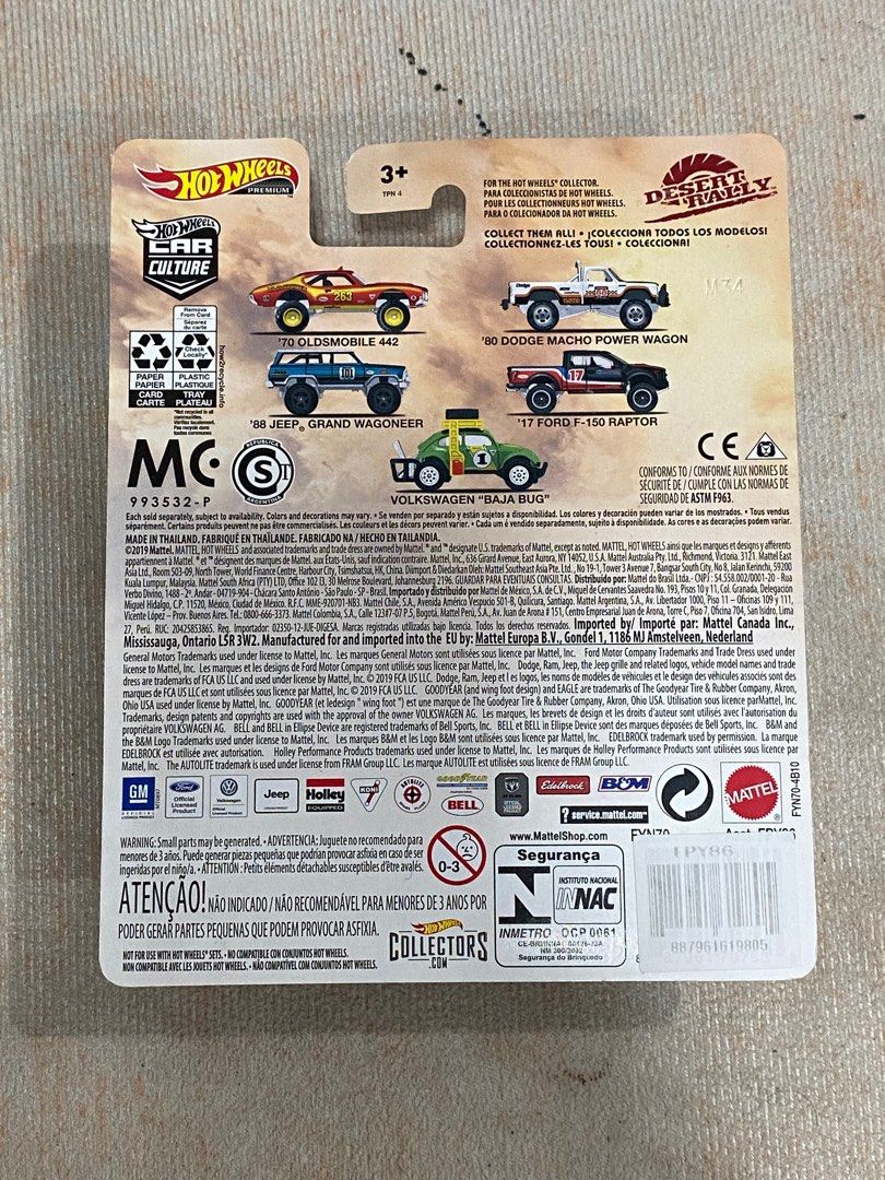 Hot Wheels JEEP Grand Wagoneer Hobbies Toys Toys Games On