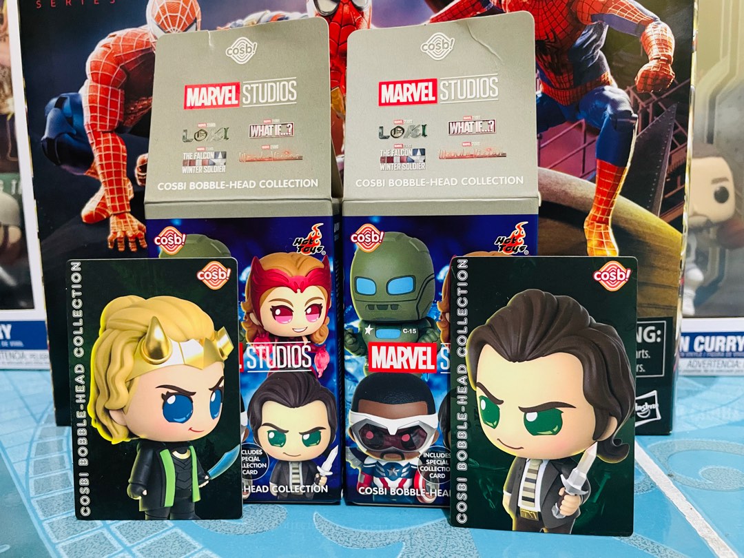 Hot Toys Cosbi Disney Wave Loki And Sylvie On Carousell