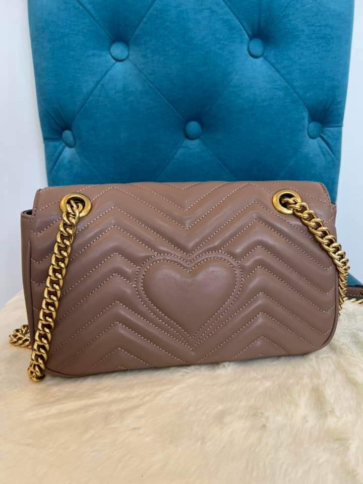 GUCCI MARMONT NUDE Luxury Bags Wallets On Carousell