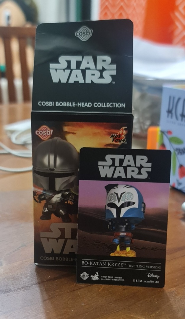 Hot Toys Cosbi Bobble Head Collection Bo Katan Kryze Hobbies Toys Toys Games On Carousell