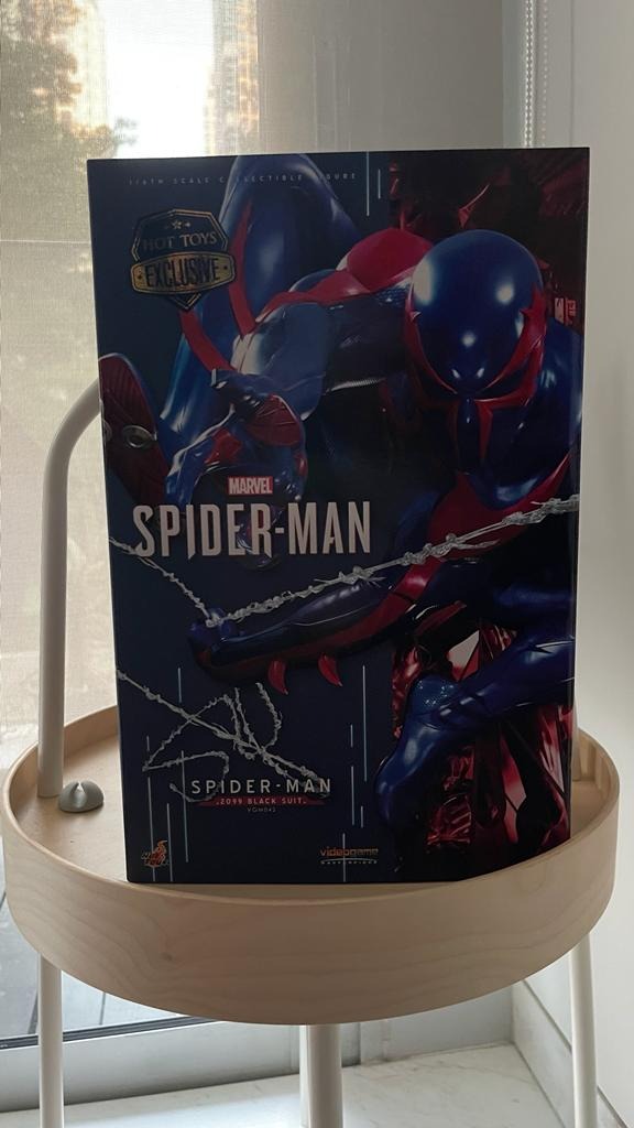 Spider Man Black Suit Edition Vgm Toy Sapi Limited Hot Toys New Hobbies Toys Toys