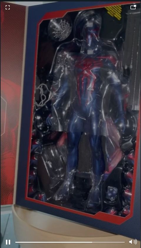 Spider Man Black Suit Edition Vgm Toy Sapi Limited Hot Toys New Hobbies Toys Toys