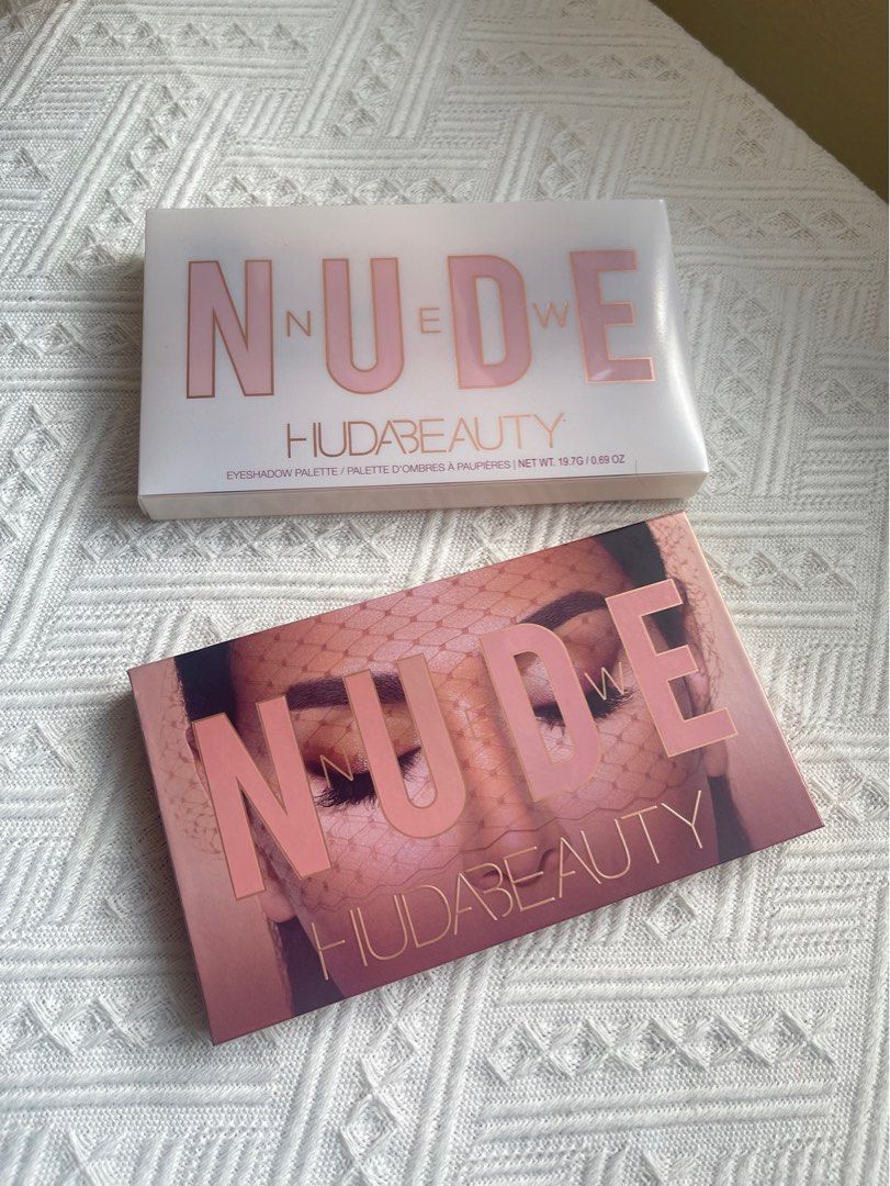 Huda Beauty Nude Eyeshadow Palette Beauty Personal Care Face