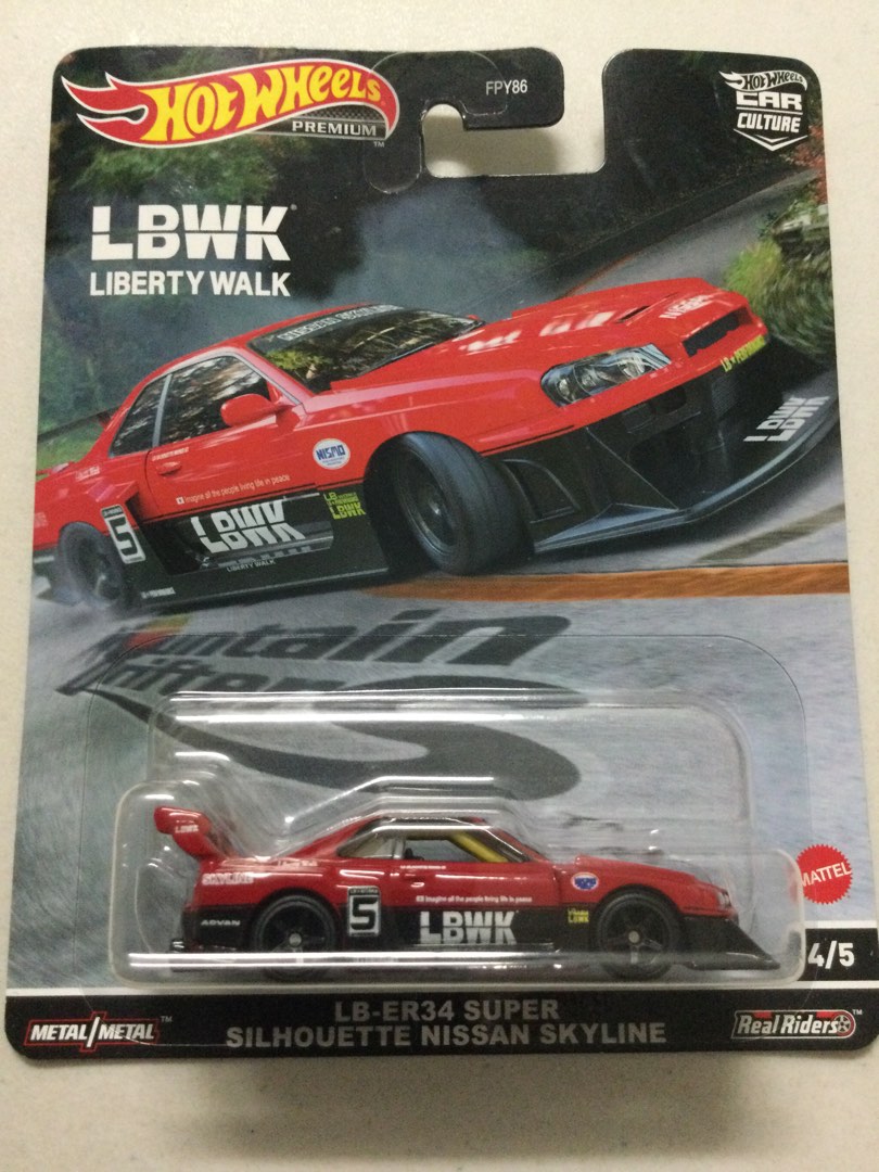 Hot Wheels Hotwheels Lbwk Lb Er Super Silhouette Nissan Skyline Hobbies Toys Toys Games