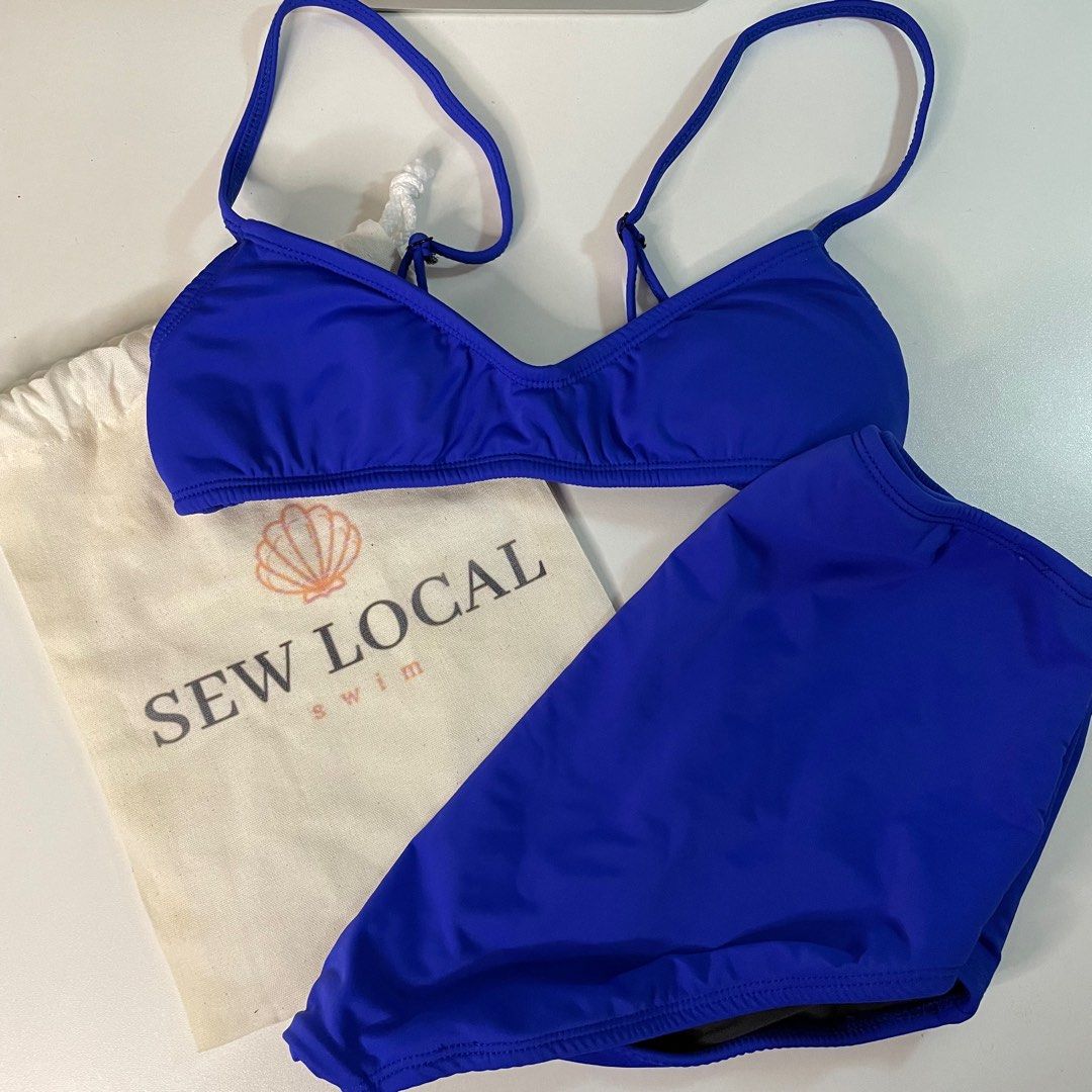 Sew Local Royal Blue Bikini Set On Carousell